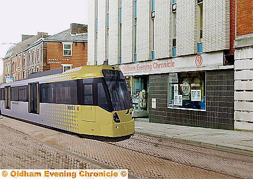 Tomorrow's world . . . how the new silver and yellow Metrolink trams will 