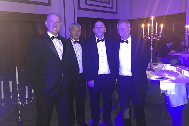 Pictured are HPP's purchasing director Alan Bolton, finance director Richard Mottram, managing director Keith Wardrope and HPP joint-owner and director Martin Hill