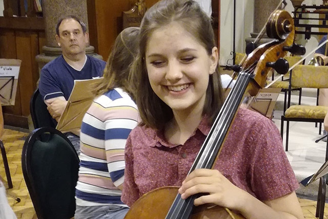 Lili Holland-Fricke, Uppermill's Young Musician of the Year 2017