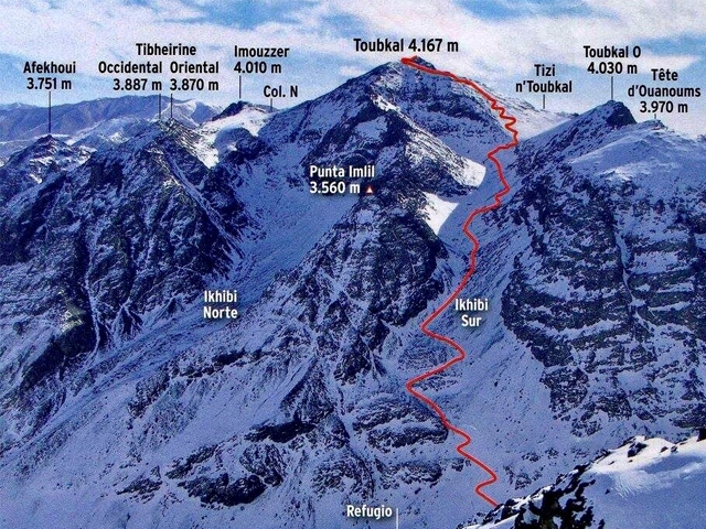 Steve will be taking on Mount Toubkal in Morocco in February