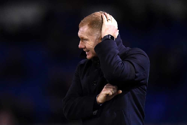 Former Oldham Athletic manager Paul Scholes