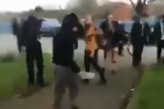 Fight in Oldham