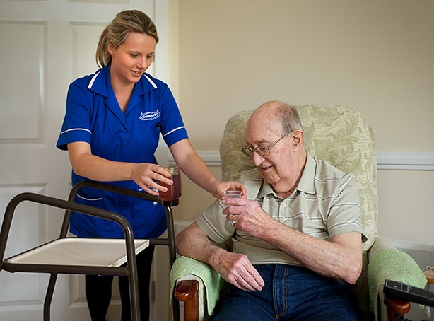 The Caremark team will help you with each step of the Care process.