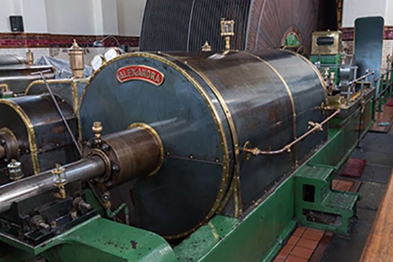 Ellenroad Engine House Museum is home to some of the worlds largest working steam mill engines.