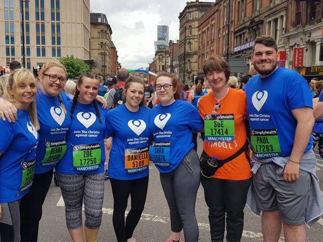 Werneth Primary School at the Manchester 10K