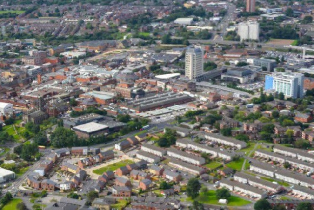 General view of Oldham
