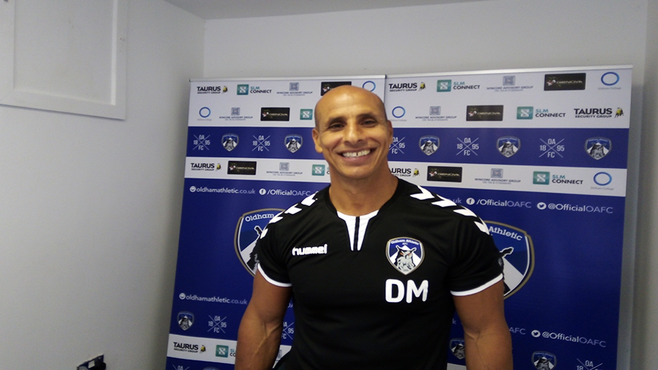 Oldham Athletic new manager - Dino Maamria