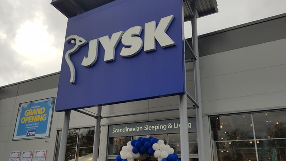 JYSK re-opened its Oldham store yesterday