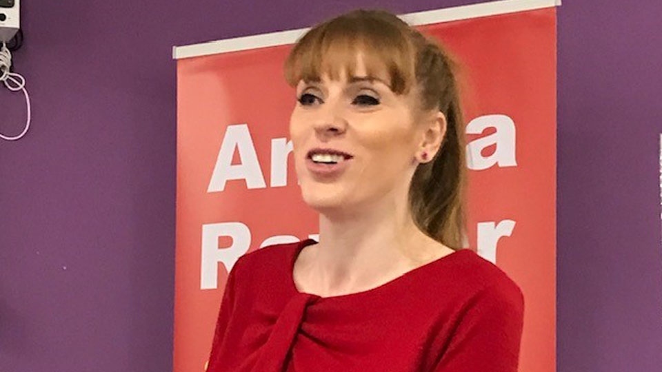 Angela Rayner hosted a virtual chat with frontline care workers