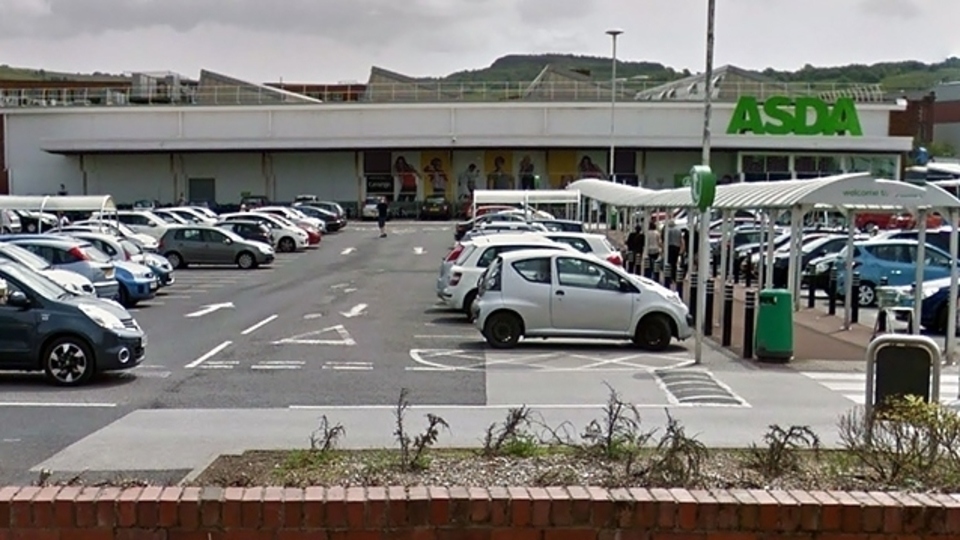 The Asda store in Shaw