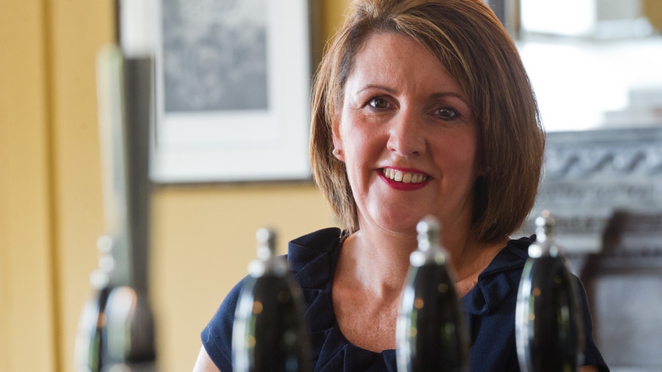 Sue Rudden, owner and manager of Grassington House Hotel Group 