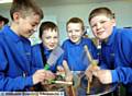 DRUM to the beat . . . Kaskenmoor pupils perfect their newfound skills. 