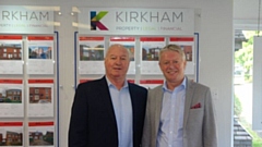Alan Kirkham (left) with David Newsam