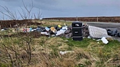 A shocked motorist first signalled the fly-tipping problems