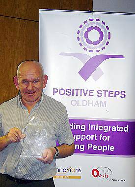 Dave Stewart- Training Manager for Positive Steps Oldham. 