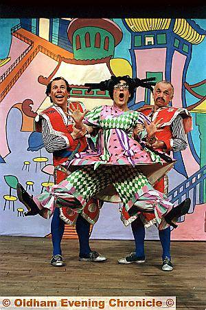 Kenneth Alan Taylor in panto 