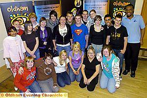 Members of Oldham Youth Council 