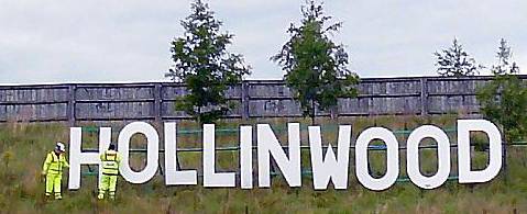 Hollinwood, on the map . . .