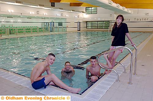 Chadderton Wellbeing Centre: new pool replaces the former Chadderton pool. 