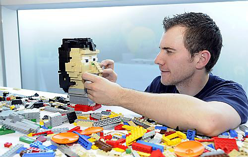 Legoland builder Alex Bidolack 