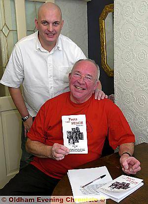 POETS David Marland (left) and Jim Wild with their new book 