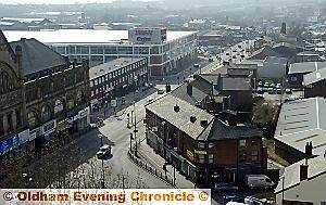 The new Tesco on Huddersfield Road, Oldham.