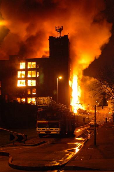 FLASHBACK TO 2009: The Maple Mill fire raged into the night 