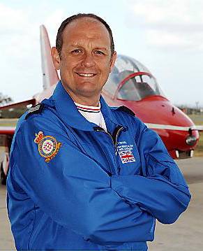 REACH for the sky . . . Sgt Kev Boden at RAF Akrotiri, Cyprus 