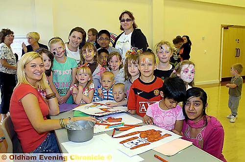 Barnardo's Hollinwood Children's Centre Fun Day at Lyndhurst School. 