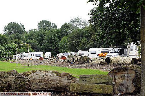 The travellers, now at Snipe Clough