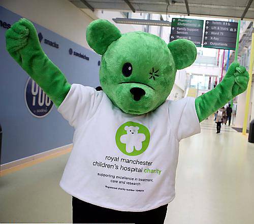 Royal Manchester Children’s Hospital mascot