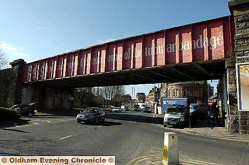 Doomed . . . the famous Mumps Bridge will vanish 