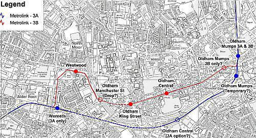 MASTERPLAN . . . the new Metrolink line will run through Westwood and along Union Street 