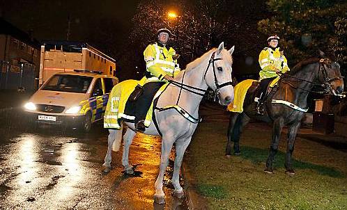 Mounted police prove a formidable force in the fight against drug dealers and gun feuds 