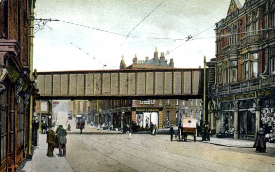 MUMPS BRIDGE: pictured around 1900 