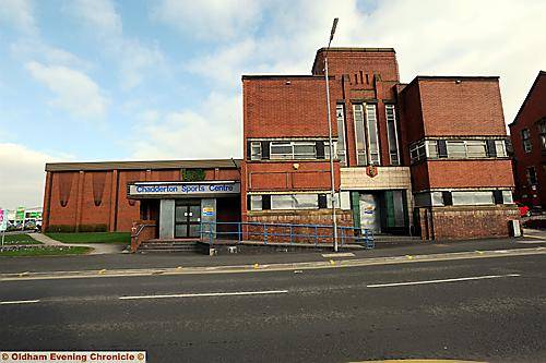 CONTAMINATED . . . the sports centre and pool could be demolished after thieves disturbed asbestos 