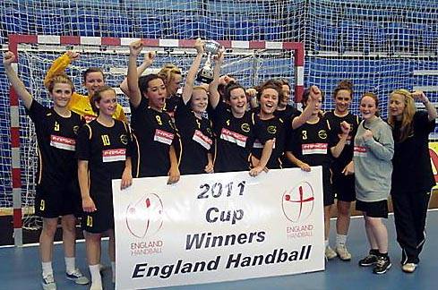 North East Manchester Hawks England Handball Club are the new U18 National Cup winners 
