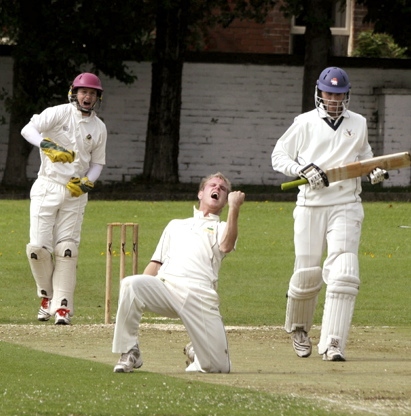 CELEBRATION TIME... Royton skipper Alan Durose will hope to inspire his team to glory on Sunday. 