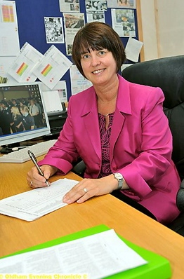 NEW North Chadderton School head teacher Joy Clarke. 