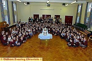 THE FAMOUS FA CUP AT LIMESIDE SCHOOL 