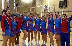 GIVE US A CHEER: Oldham Netball Club have plenty to smile about after clinching the Premier League title for the first time in their history. 