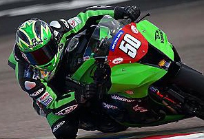 Ashley Beech, riding for ILR Kawasaki, finished 21st at Thruxton. 