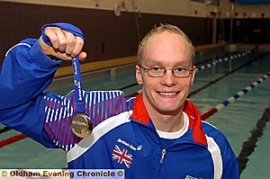 QUALIFIER . . . swimmer Ben Proctor is all set for the Paralympic Games 
