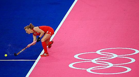 Nicola in action against Belgium 