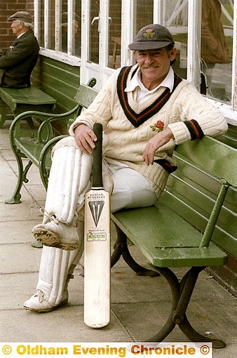 FREE-SCORING batsman Harry Pilling pictured in his Lancashire gear in 1986 