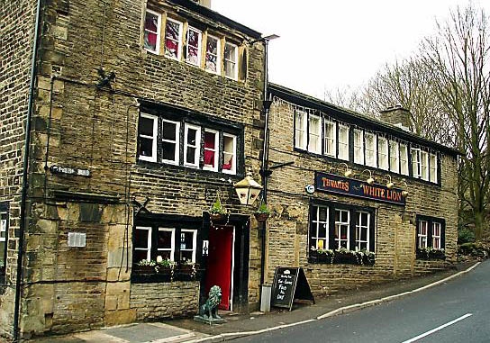 THE White Lion, Delph: 250 years of history insufficient for new guide... 
