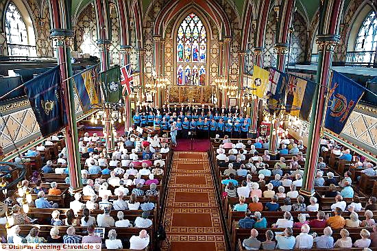 ON song: The Oldham Choir’s 50th anniversary concert at Oldham Parish Church 
