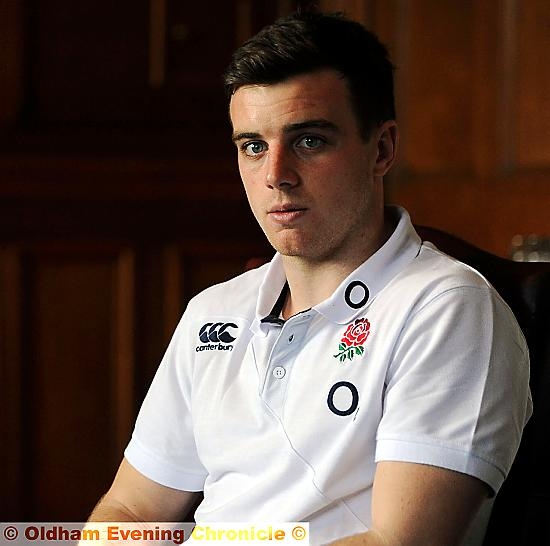 George Ford: poised to make his 6 Nations debut for England tomorrow. 