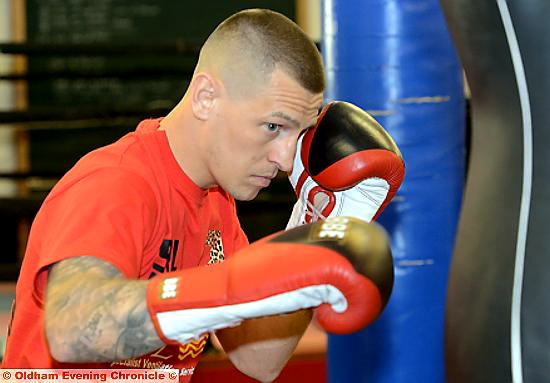 JON KAYS . . . fourth-round stoppage at the Manchester Arena.