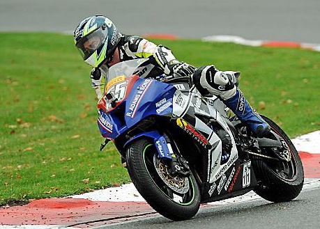 Ashley Beech:the Moorside rider suffered from tyre issues in qualifying.